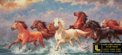 Tranh sơn dầu mã đáo thành công 456